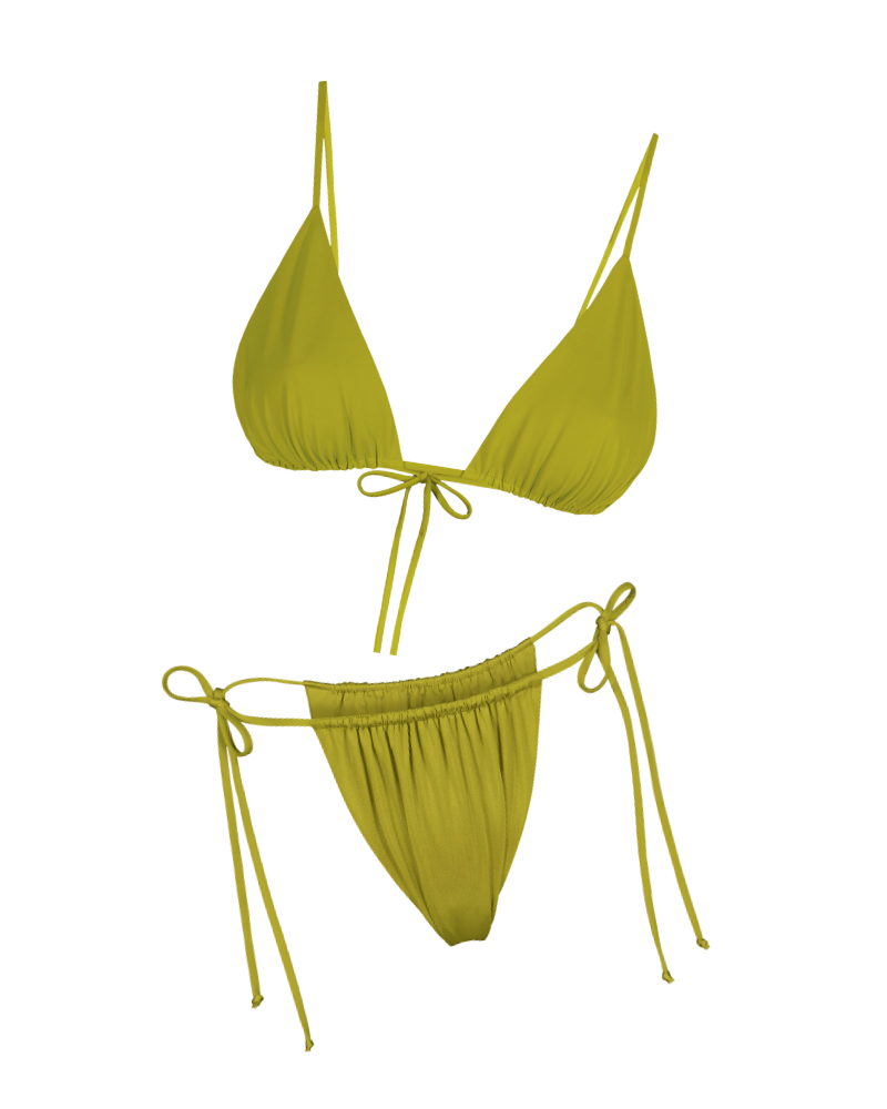 Lime Triangle -bikinisetti